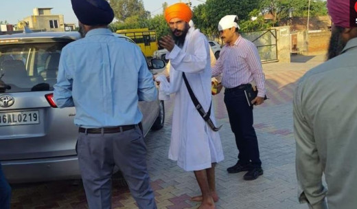 खलिस्तानी नेता अमृतपाल सिंह भारतबाट पक्राउ